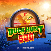 Duck Hunt 500 game interface at jili711
